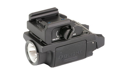 Olight PL-MINI 3 Rechargeable Flashlight, Slide Rail, 600 Lumens, Black - PLMINI3BK