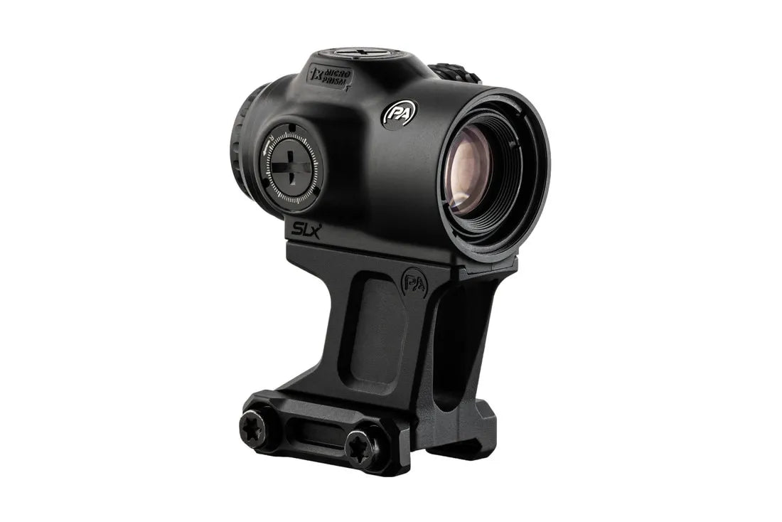 Primary Arms SLx 1X MicroPrism Red ACSS Gemini 9mm Reticle, H1/T1 Footprint, 2.26" Mount - PA-SLX-1XMP-H-9MM-G (Copy)