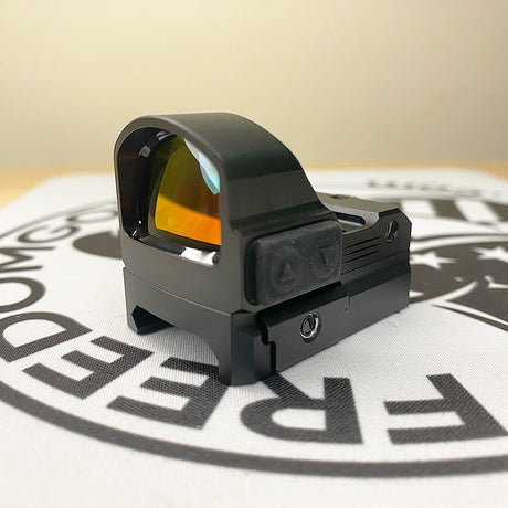 Primary Arms Classic Series 24mm Mini Reflex Sight Gen 1 - 3 MOA Red Dot Optic - RMR Footprint - Picatinny Adapter - Dust Cover