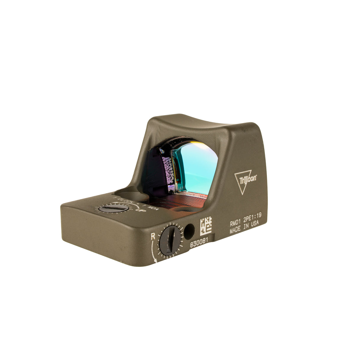 Trijicion RMR Type 2 Automatic Red Dot Sight OD Green - 3.25 MOA - 7075 T6 Aluminum - RM01-C-700623