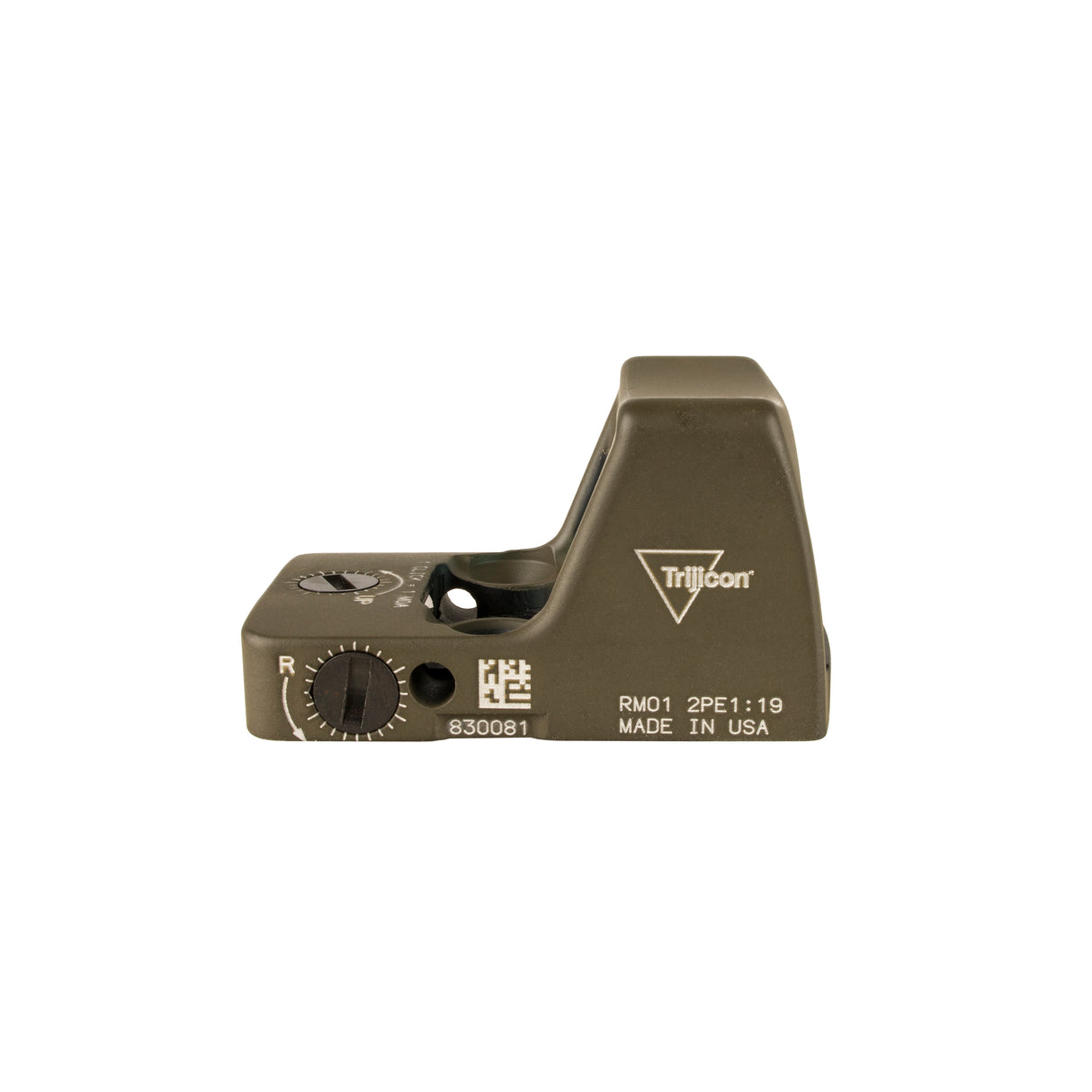 Trijicion RMR Type 2 Automatic Red Dot Sight OD Green - 3.25 MOA - 7075 T6 Aluminum - RM01-C-700623