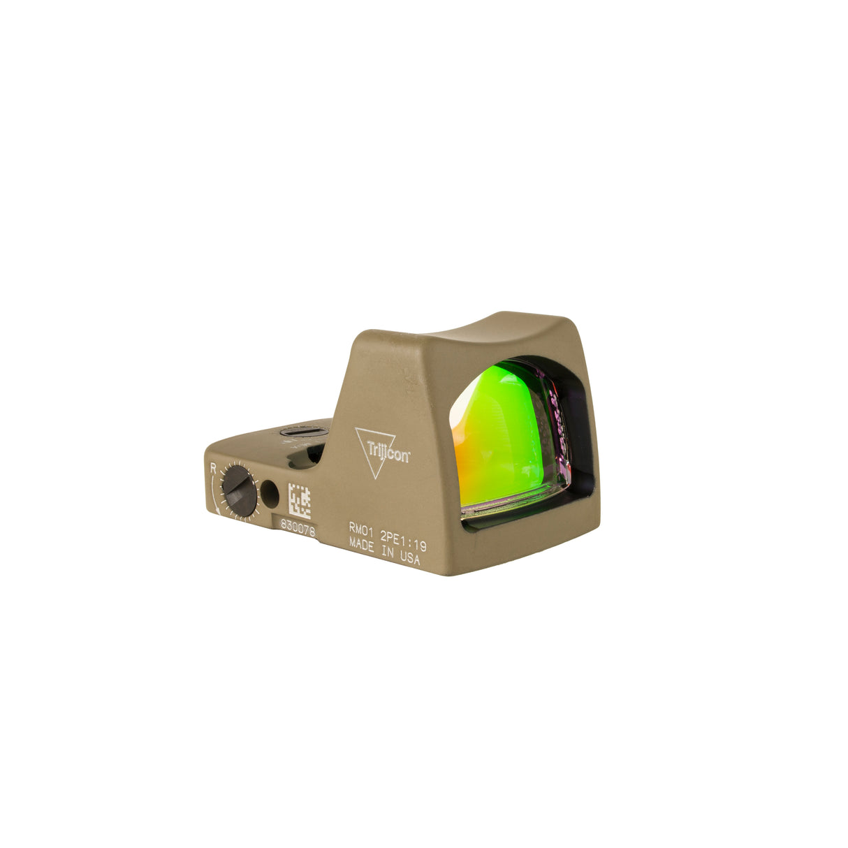 Trijicion RMR Type 2 Automatic Red Dot Sight FDE - 3.25 MOA - 7075 T6 Aluminum - RM01-C-700624