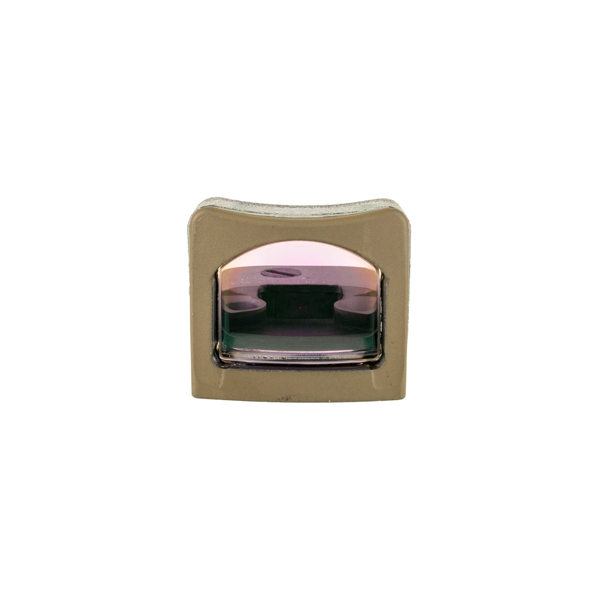 Trijicon Dual Illuminated Pistol Sight FDE - 9 MOA - 7075 T6 Aluminum - Available in Green or Amber Dot