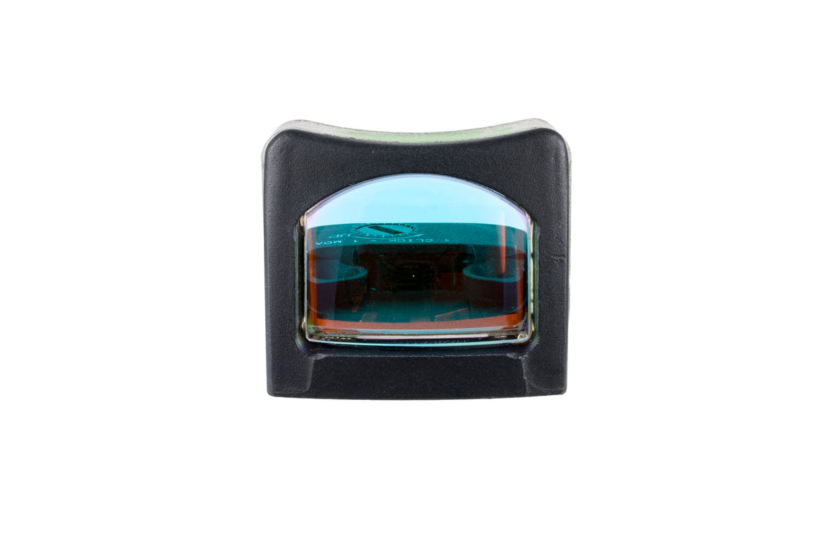 Trijicon Dual Illuminated Pistol Sight Black - 9 MOA - 7075 T6 Aluminum - Available in Green or Amber Dot