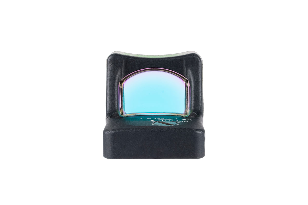 Trijicon Dual Illuminated Pistol Sight Black - 9 MOA - 7075 T6 Aluminum - Available in Green or Amber Dot