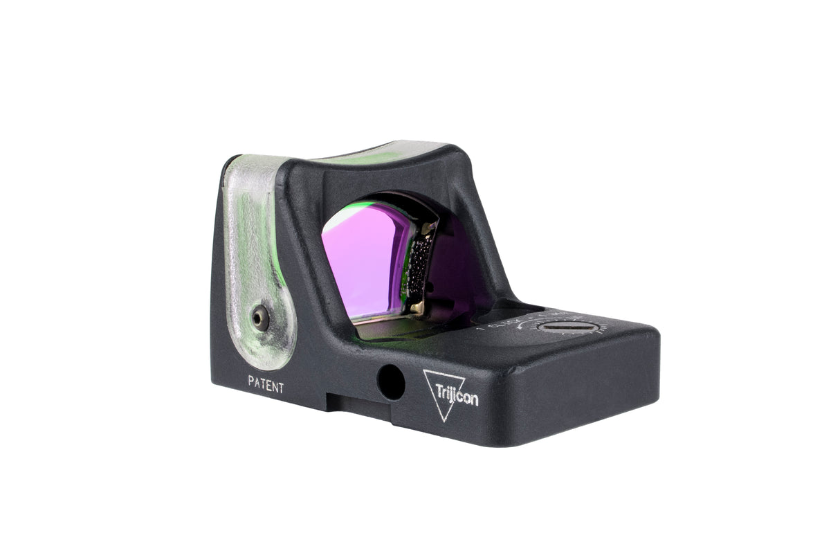 Trijicon Dual Illuminated Pistol Sight Black - 9 MOA - 7075 T6 Aluminum - Available in Green or Amber Dot