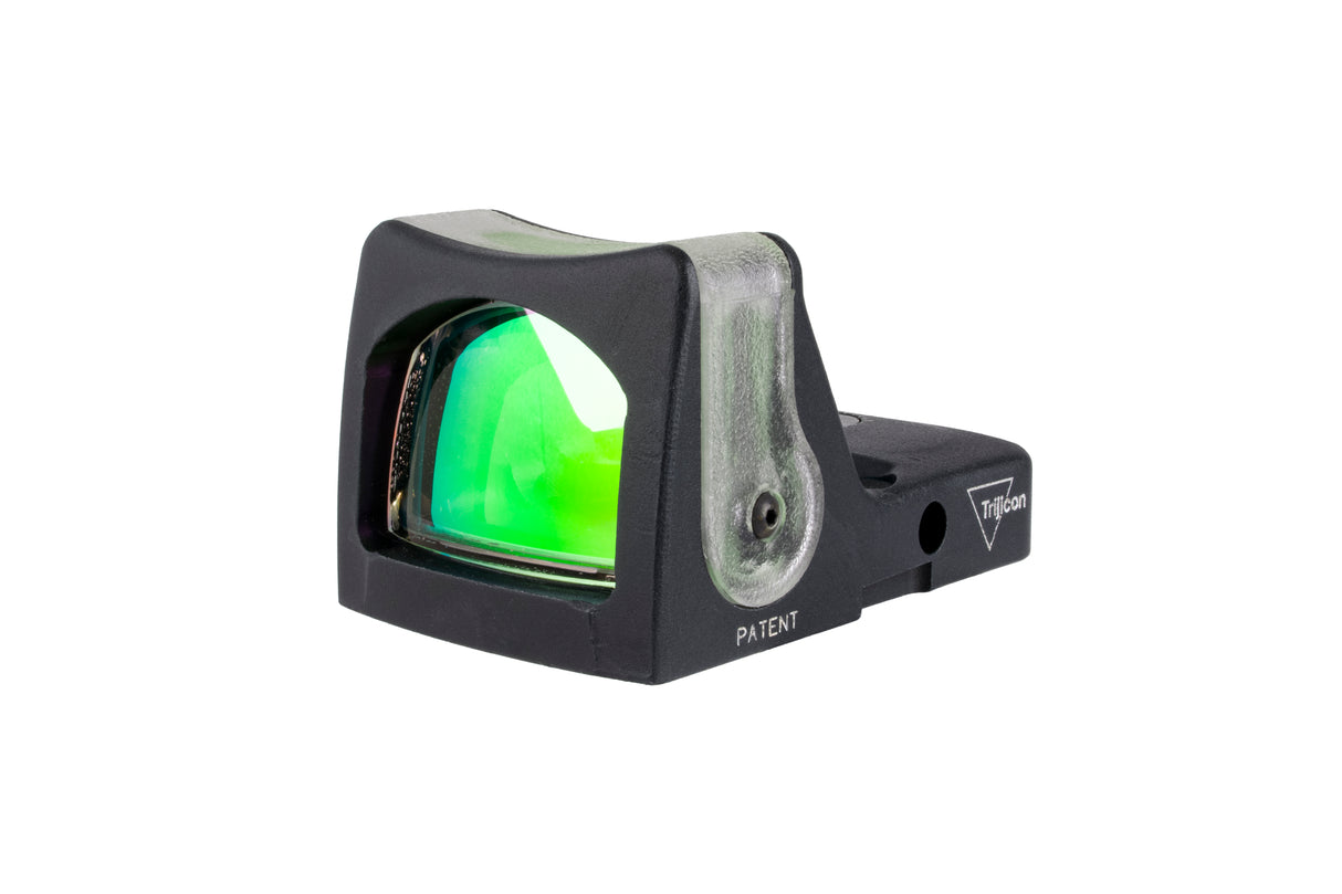 Trijicon Dual Illuminated Pistol Sight Black - 9 MOA - 7075 T6 Aluminum - Available in Green or Amber Dot