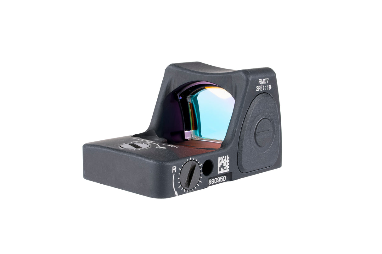 Trijicon RMR Type 2 Adjustable LED Red Dot Sight Black - 7075 T6 Aluminum - Available in 1, 3.25, and 6.5 MOA Versions