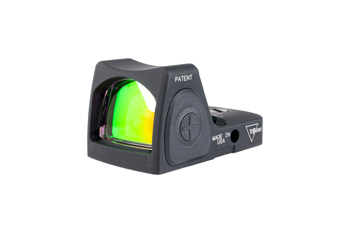 Trijicon RMR Type 2 Adjustable LED Red Dot Sight Black - 7075 T6 Aluminum - Available in 1, 3.25, and 6.5 MOA Versions