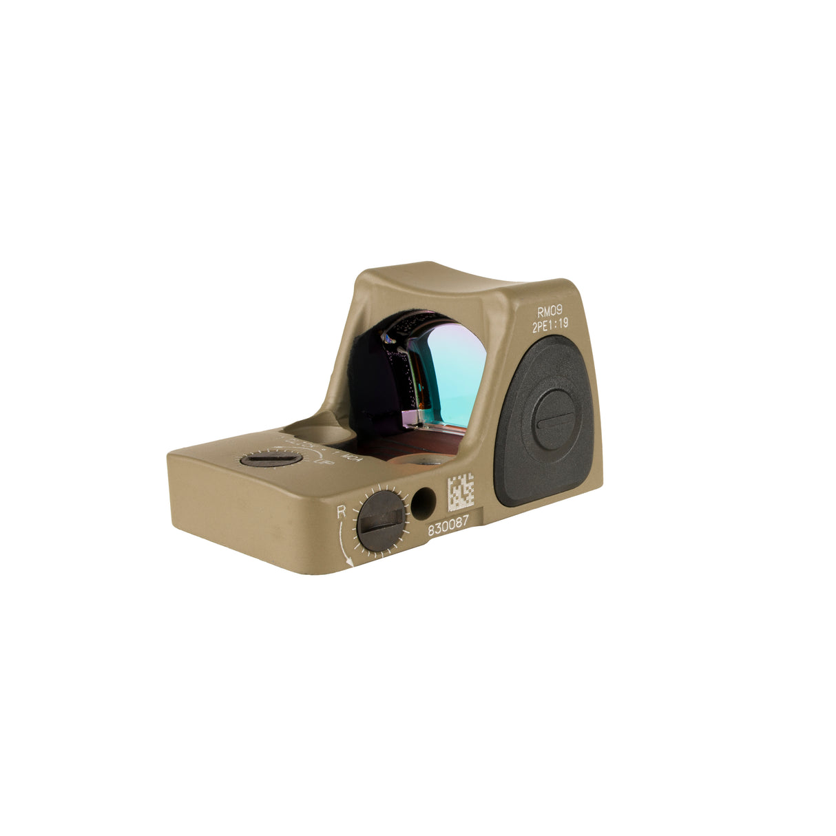 Trijicon RMR Type 2 Adjustable LED Red Dot Sight FDE - 7075 T6 Aluminum - Available in 1, 3.25, and 6.5 MOA Versions
