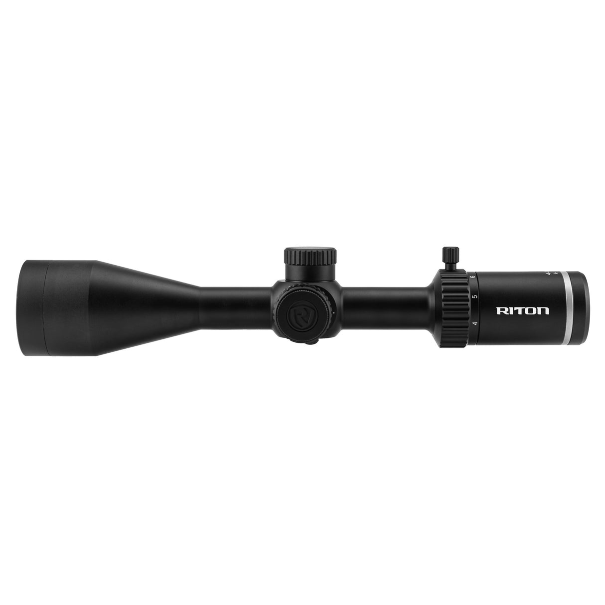Riton 1 Primal 4-12x50 Rifle Scope SFP with Illuminated RDH Reticle for Hunting