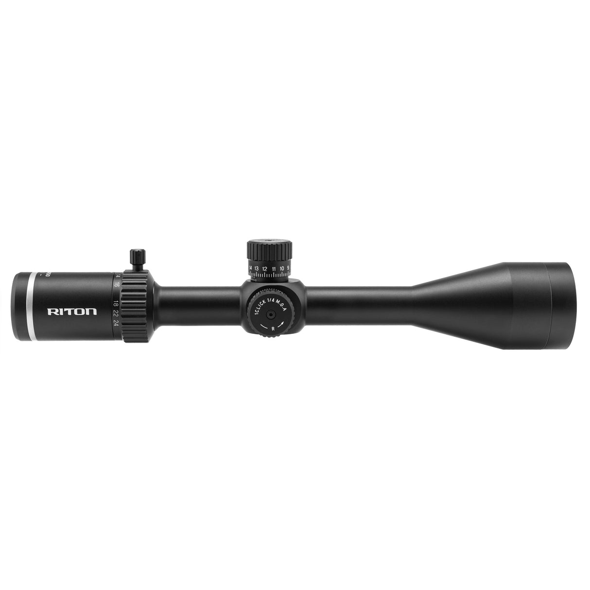 Riton Optics 3 Conquer 6-24x50mm FFP Illuminated MPSR Reticle Riflescope for long-range shooting