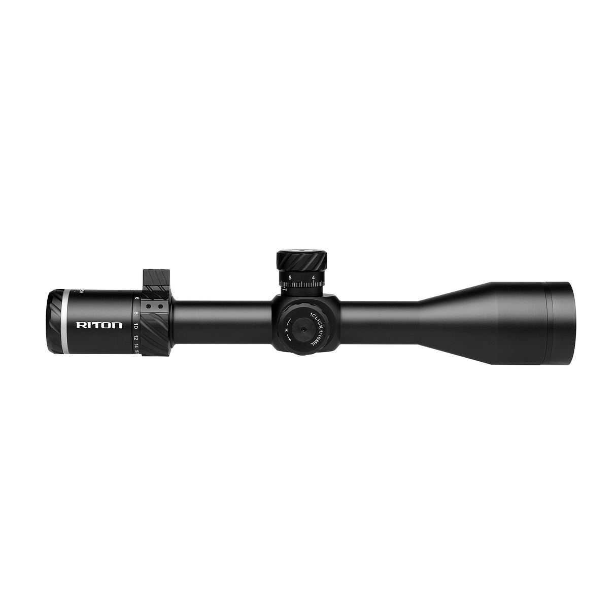 Riton 3 Primal 3-18x50 FFP Illuminated LRH MRAD Riflescope with 30mm tube for long-range hunting and precision shooting