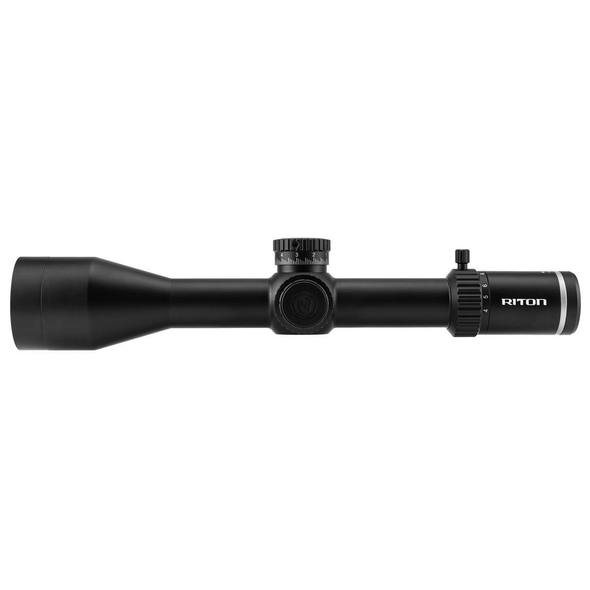 Riton Optics 5 Conquer 4-28x56 FFP Illuminated MOA Reticle 34mm Tube Long-Range Rifle Scope