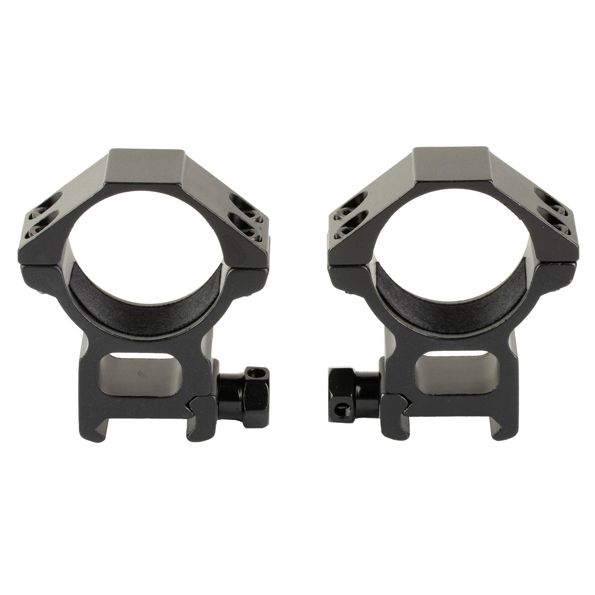 Riton 34mm High Scope Rings Rings in Black - 1