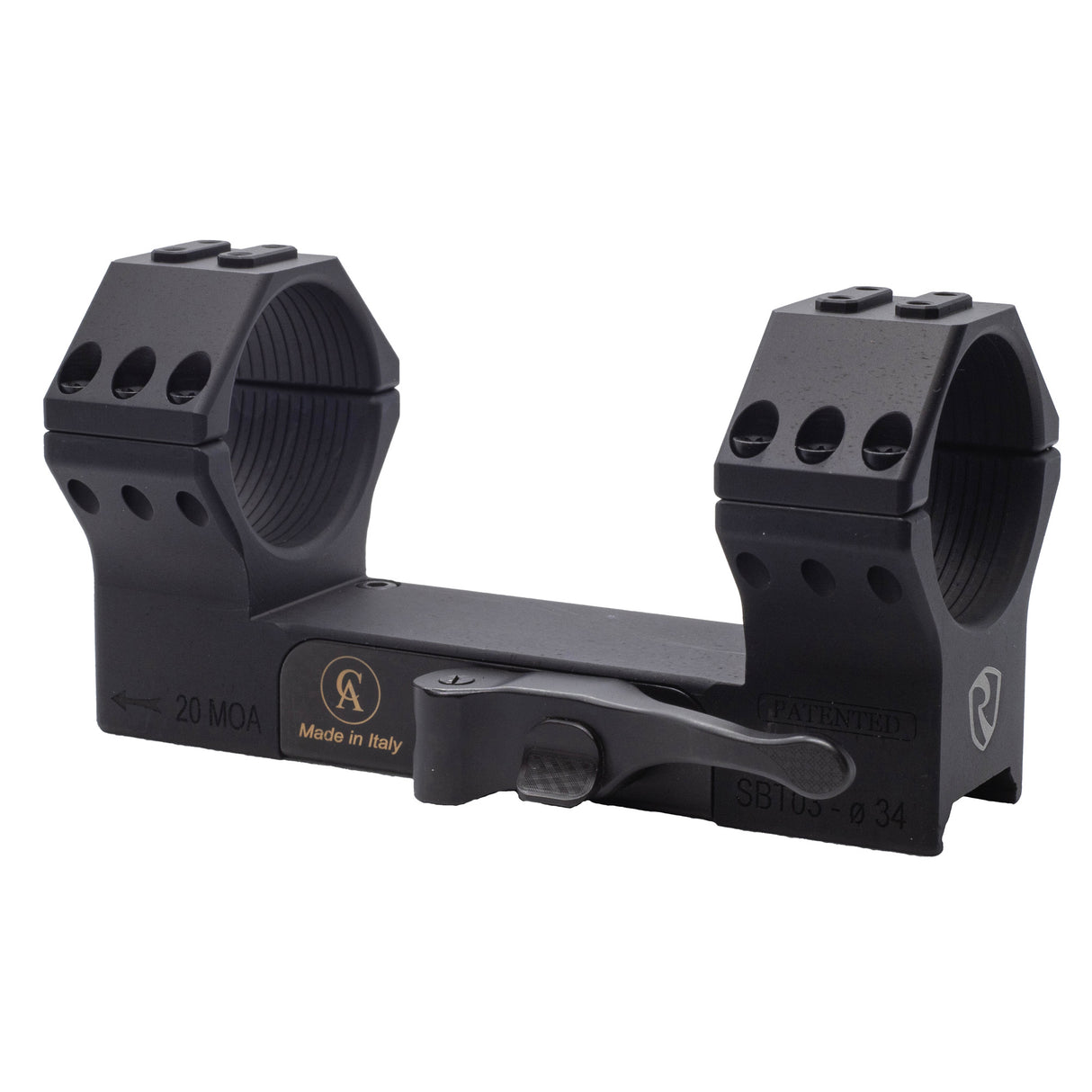 Riton 30mm Quick Detach Scope Mounts Scope Mounts in Picatinny - 1