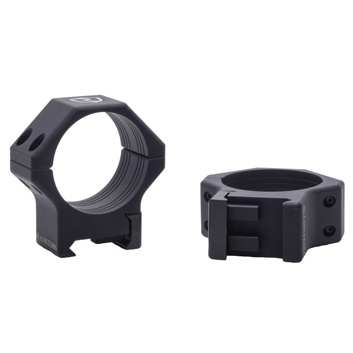 Riton Contessa 34mm 8mm Scope Rings Rings in Black - 1