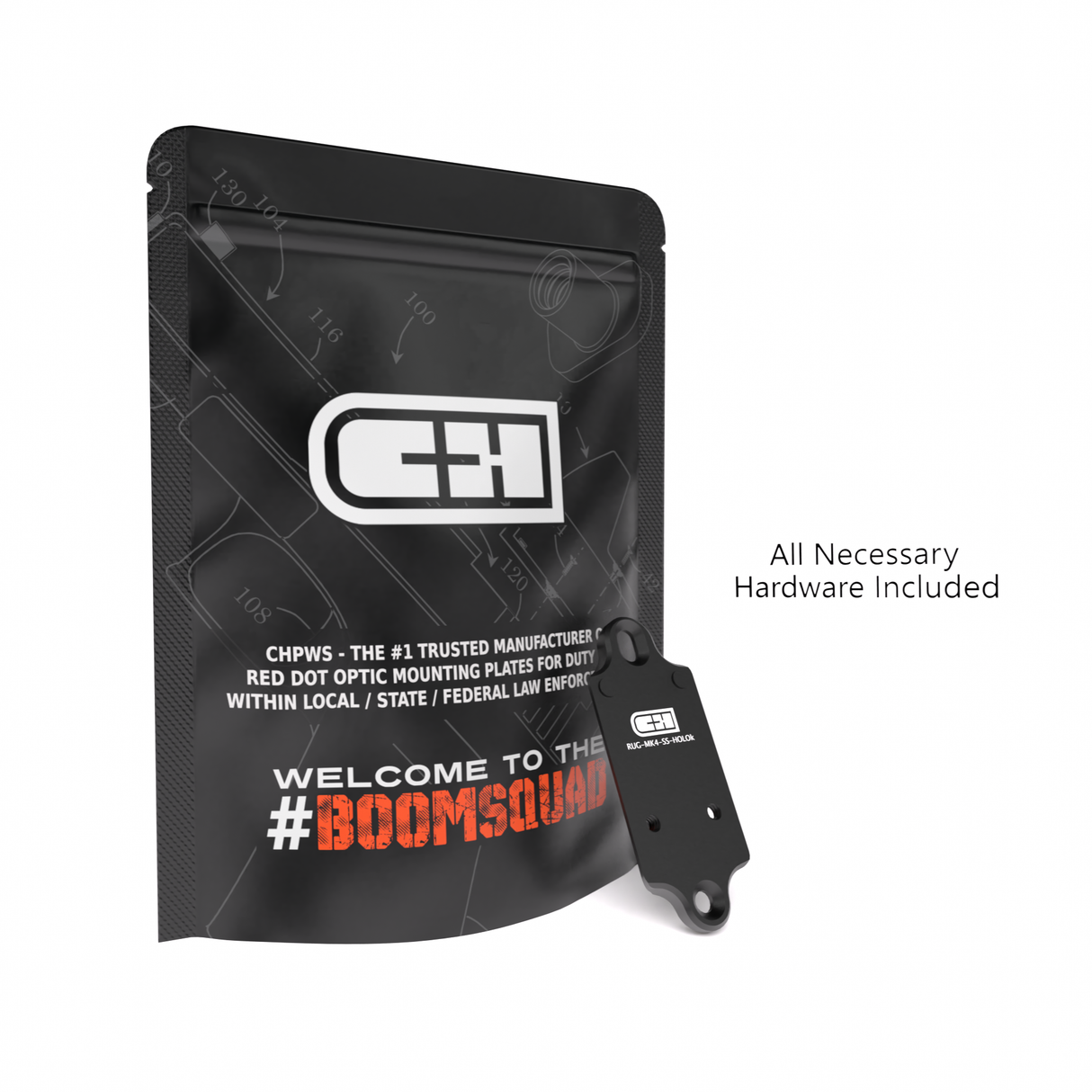 CHPWS Ruger MK IV/Lite To Holosun K - RUG-MK4-SS-HOLOk