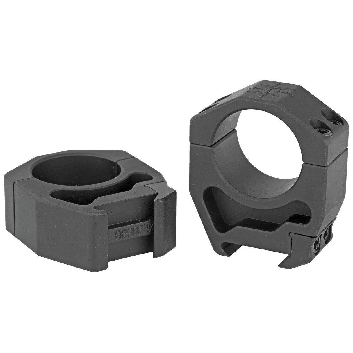 Seekins Precision 1.26" Extra High 30mm Extra High Scope Rings Rings in Black - 2
