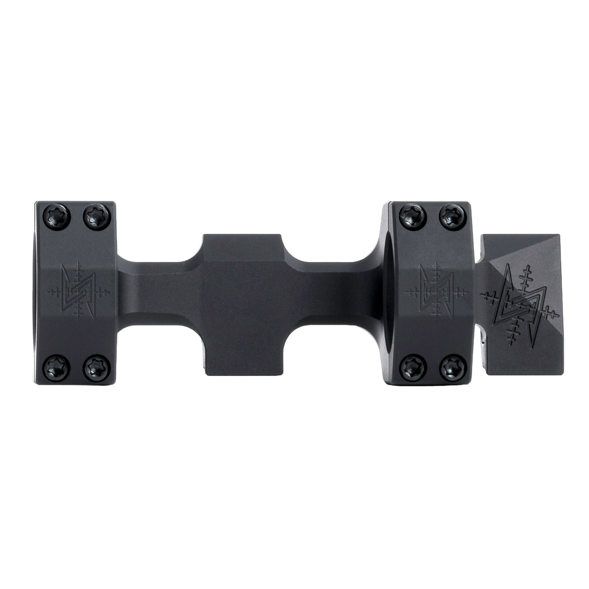 Seekins Precision 0 MOA 30mm Cantilever Scope Mount Rings in Black Matte - 1