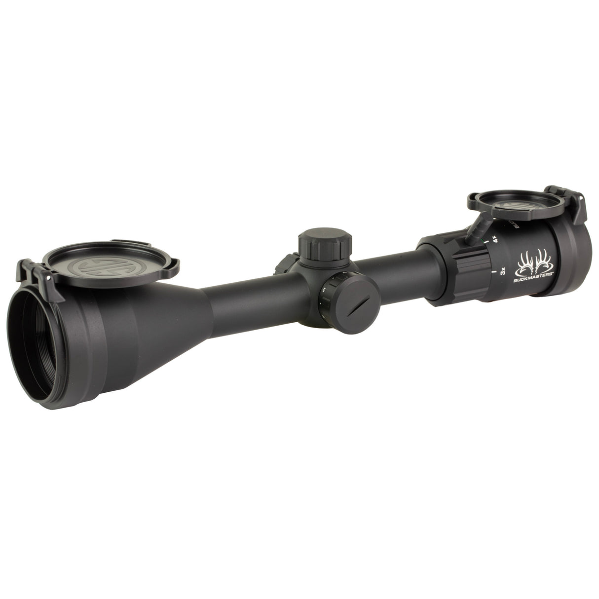 Sig Sauer Buckmasters 3-9x50mm Illuminated Rifle Scope with 1-inch Tube and Hellfire BDC Reticle, Black (SOBM33003)