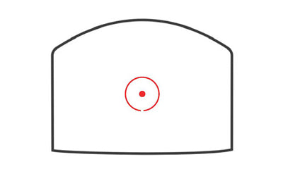 Sig Sauer Clear ROMEO-RS Pro (DPP - DeltaPoint Pro) Red Dot - Circle Dot