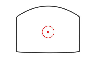 Sig Sauer ROMEO-RS Clear Compact (RMSc) Red Dot - Circle Dot - SOR02101