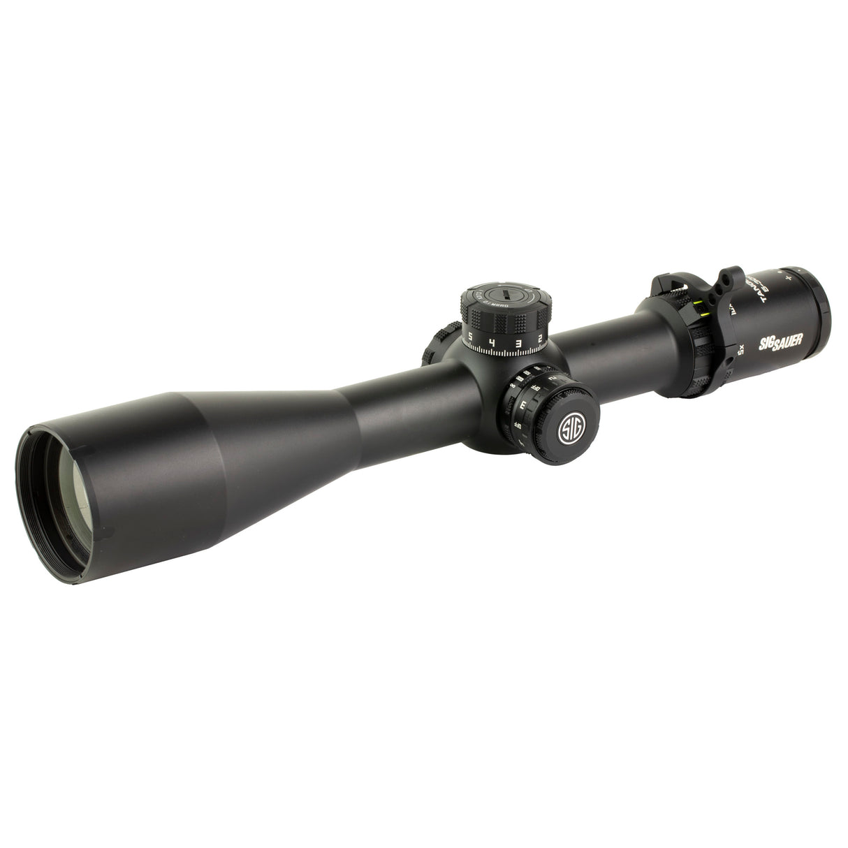 Sig Sauer Tango-DMR 5-30x56mm 34mm FFP Rifle Scope - Illuminated MOA DEV-L 2.0 Reticle - Black (SOTD65111) - 1