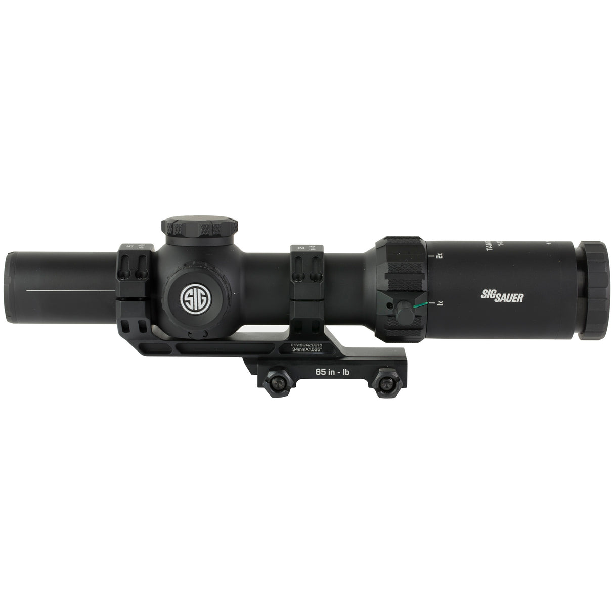 Sig Sauer TANGO MSR 1-10x26mm FFP Rifle Scope - Illuminated MSR BDC10 Reticle with ALPHA-MSR Mount - Black (SOTM11002) - 3