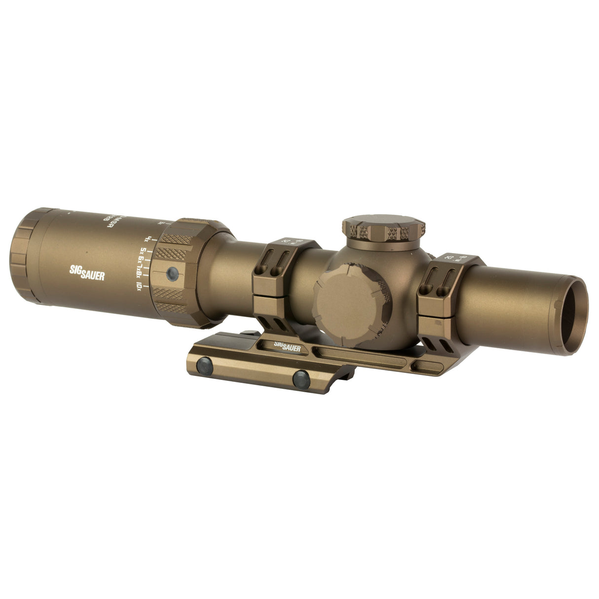 Sig Sauer TANGO-MSR 1-10x26mm FFP Rifle Scope - Illuminated BDC-10 Reticle - Coyote (SOTM11202) - 2