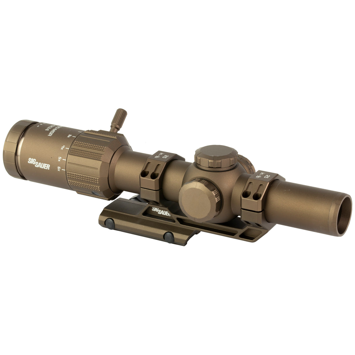 Sig Sauer TANGO MSR 1-6x24mm SFP Rifle Scope - Illuminated BDC6 Reticle - Coyote (SOTM61200) - 2