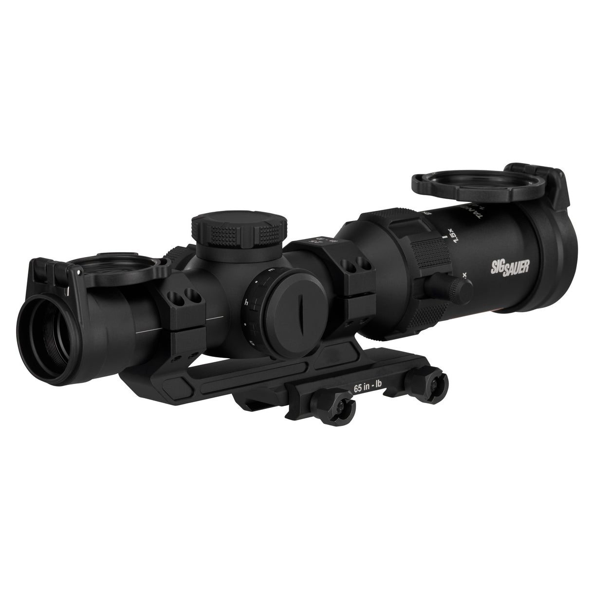 Sig Sauer Tango-SPR 1-4x24mm Illuminated Hellfire FL-4 Reticle 30mm Tube - Black (SOTS41000) - 1