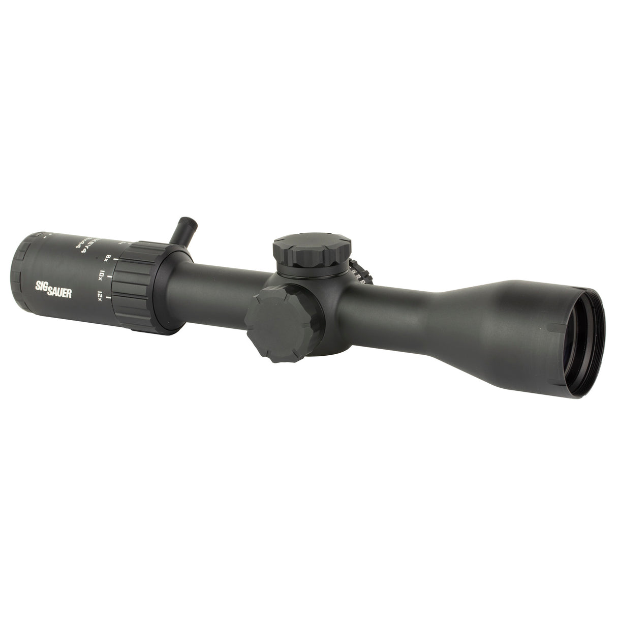 Sig Sauer Whiskey4 3-12x44mm SFP Quadplex Rifle Scope - Black (SOW43003) - 2