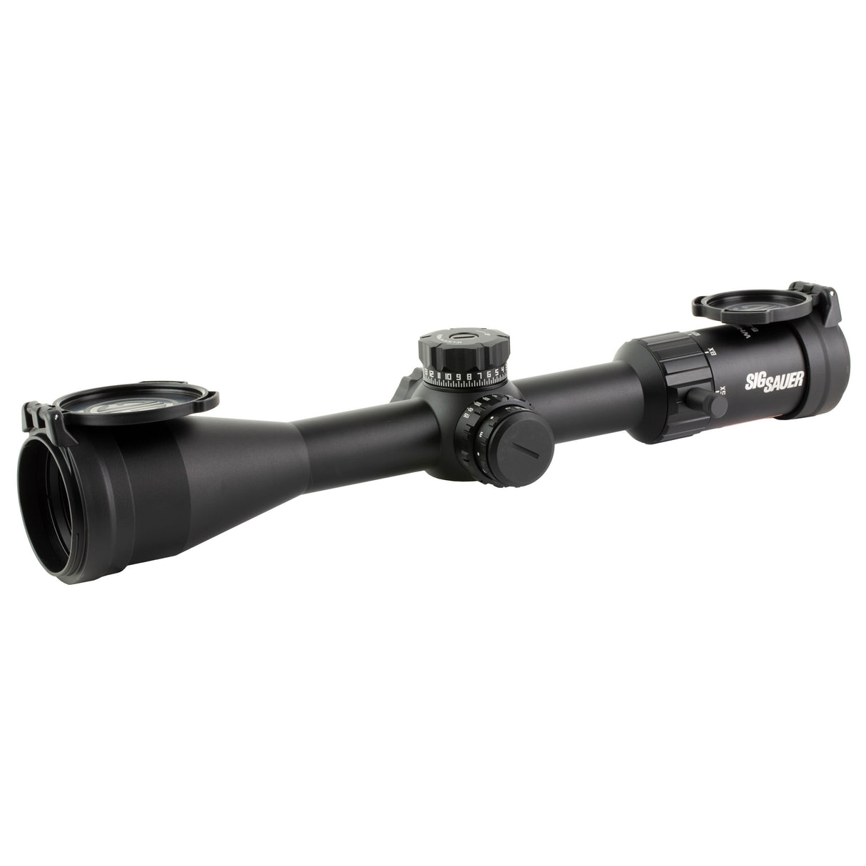 Sig Sauer Whiskey4 5-20x50mm FFP Rifle Scope - Illuminated MOA Milling Hunter 2.0 Reticle - Black (SOW45002)