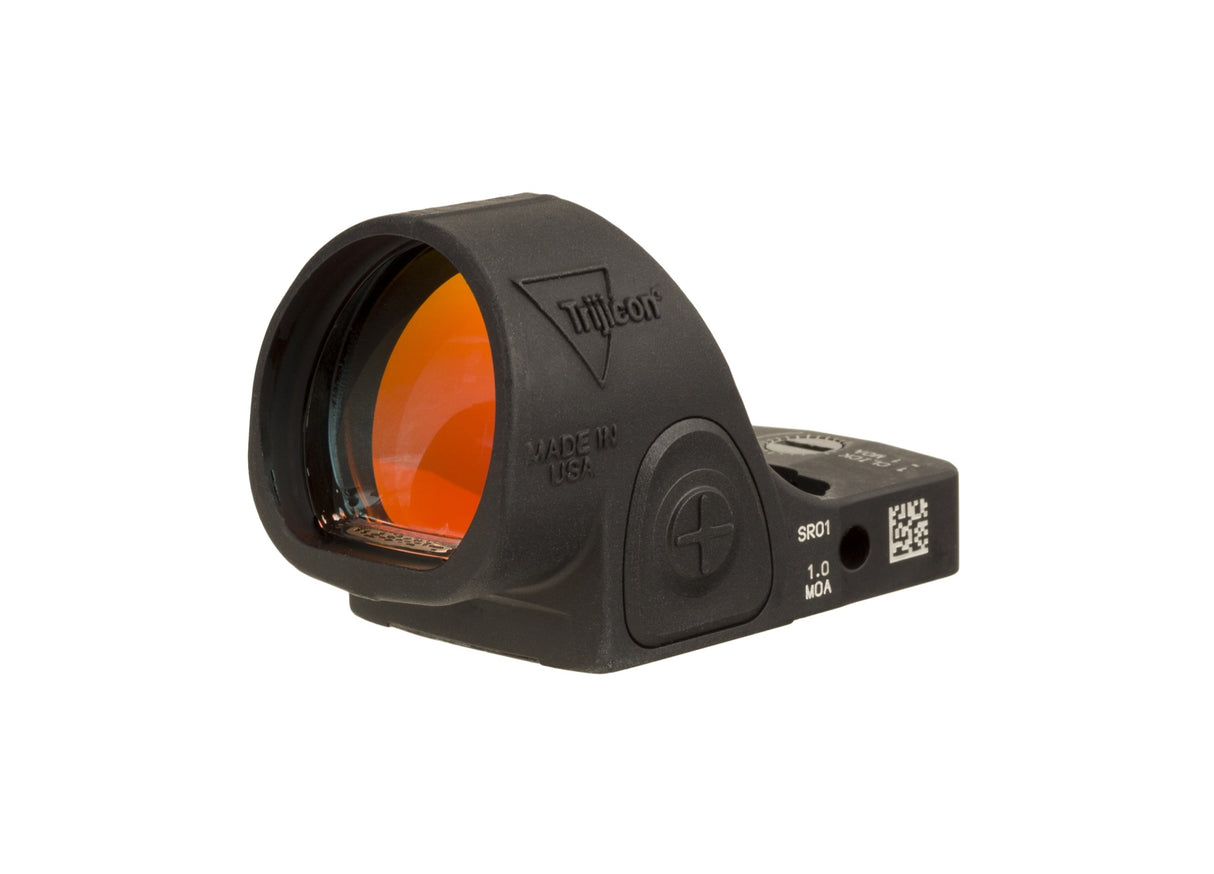 Trijicon SRO Red Dot Sight - Round Window - Available in 1, 2.5, and 5 MOA Versions - 7075 T6 Aluminum - RMR Footprint