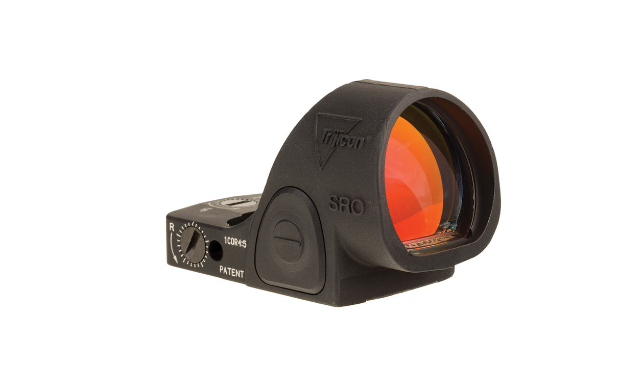 Trijicon SRO Red Dot Sight - Round Window - Available in 1, 2.5, and 5 MOA Versions - 7075 T6 Aluminum - RMR Footprint