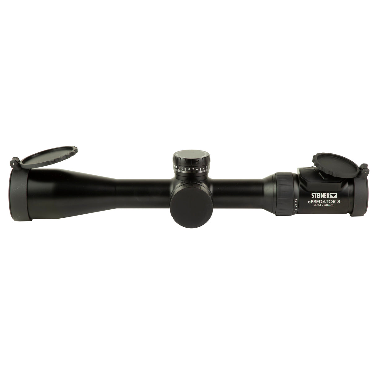 Steiner ePredator 8 3-24x50mm 34mm Tube Illuminated 4A-I Reticle Riflescope - ST3103 - 3