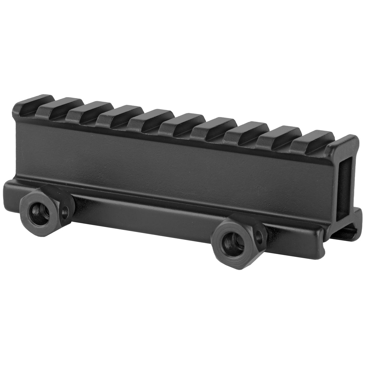 TRUGLO Riser Mount Picatinny 1-Inch One-Piece Bases in Black - 2