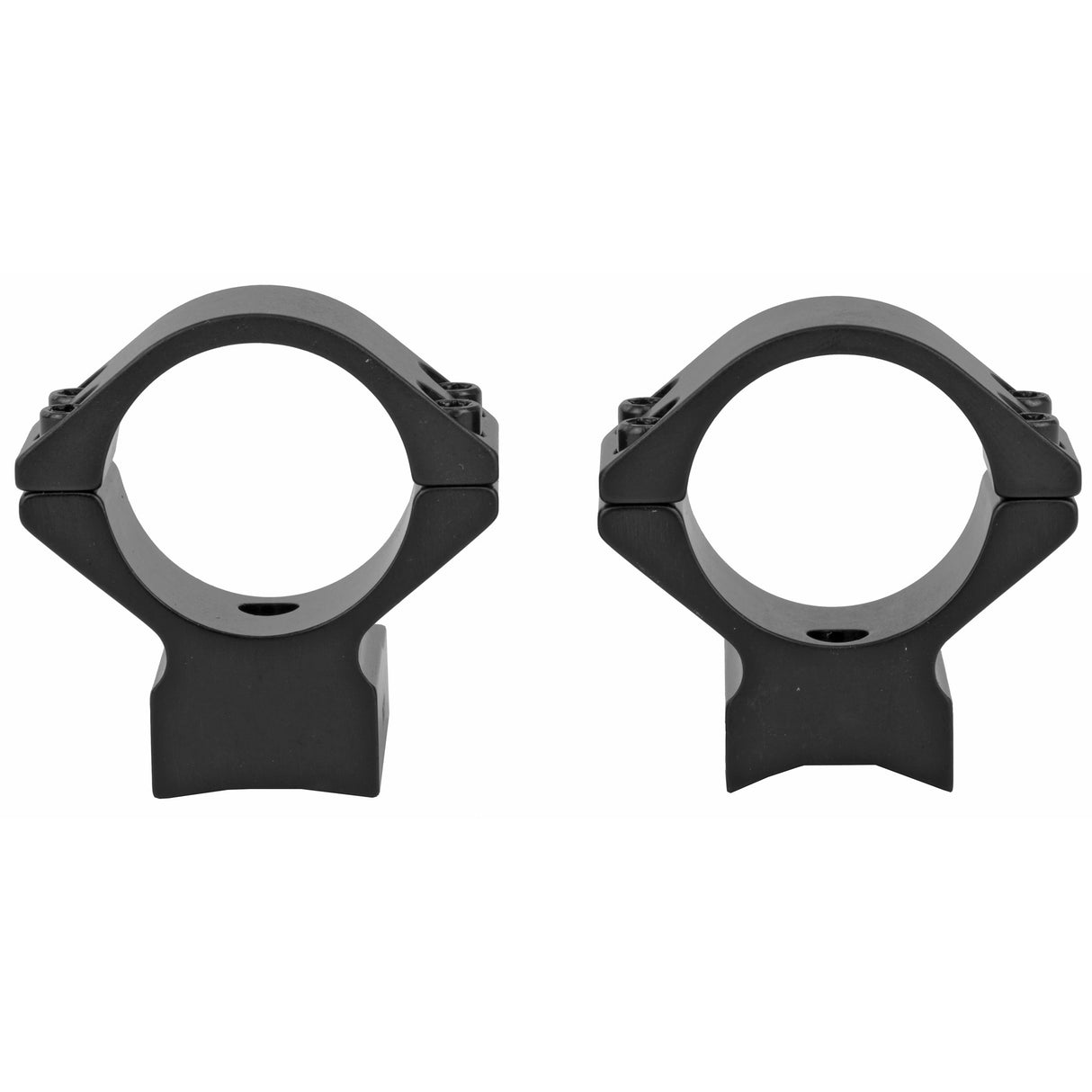 Talley Light Weight 1-Inch Low One-Piece Scope Mount Rings in Black - 1