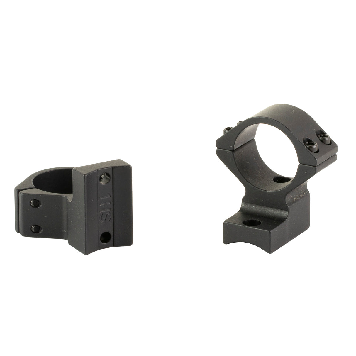Talley Light Weight 1-Inch High Scope Rings Rings in Black Matte - 2