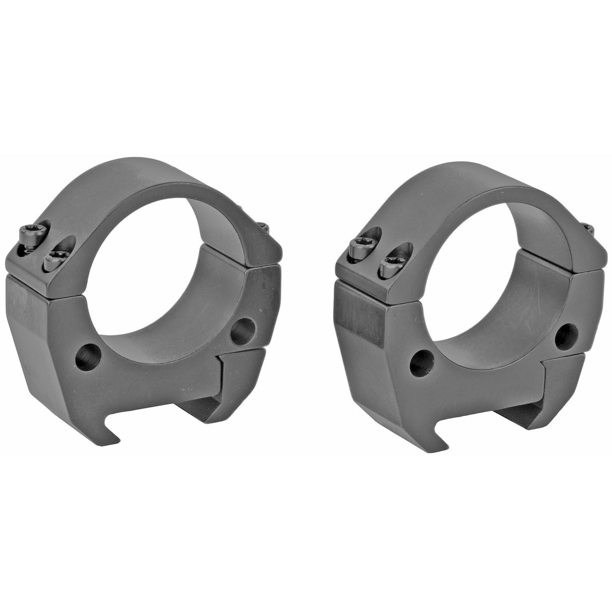 Talley Modern Sporting 30mm Low Scope Rings Rings in Black - 2