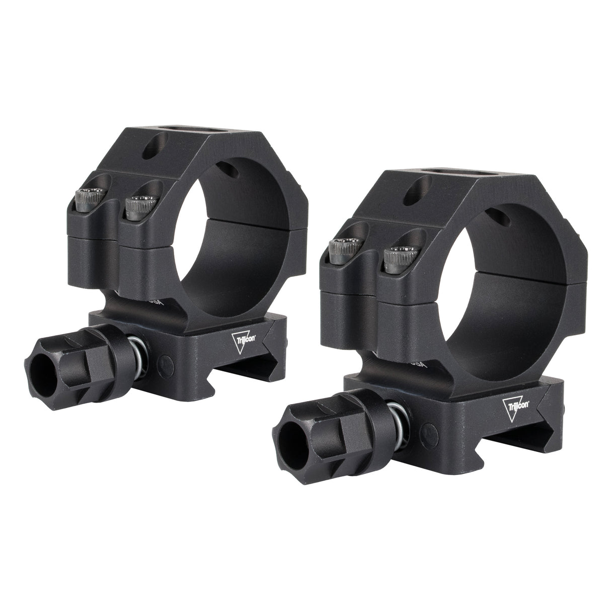 Trijicon Scope Rings 34mm Low Rings in Black Anodized - 1