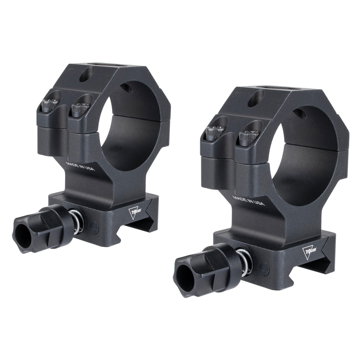Trijicon Scope Rings 34mm Extra High Rings in Black Anodized - 1