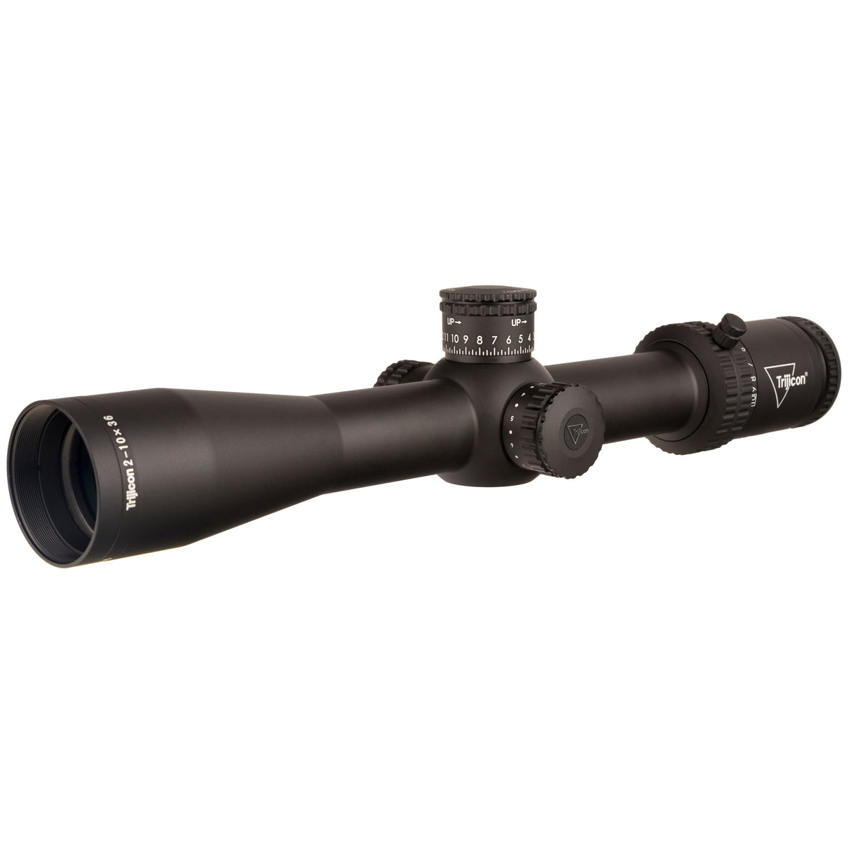 Trijicon Credo 2-10x36 FFP Tactical Riflescope with Red MOA Precision Tree Reticle (CR1036-C-2900037, UPC: 719307403079) - 1