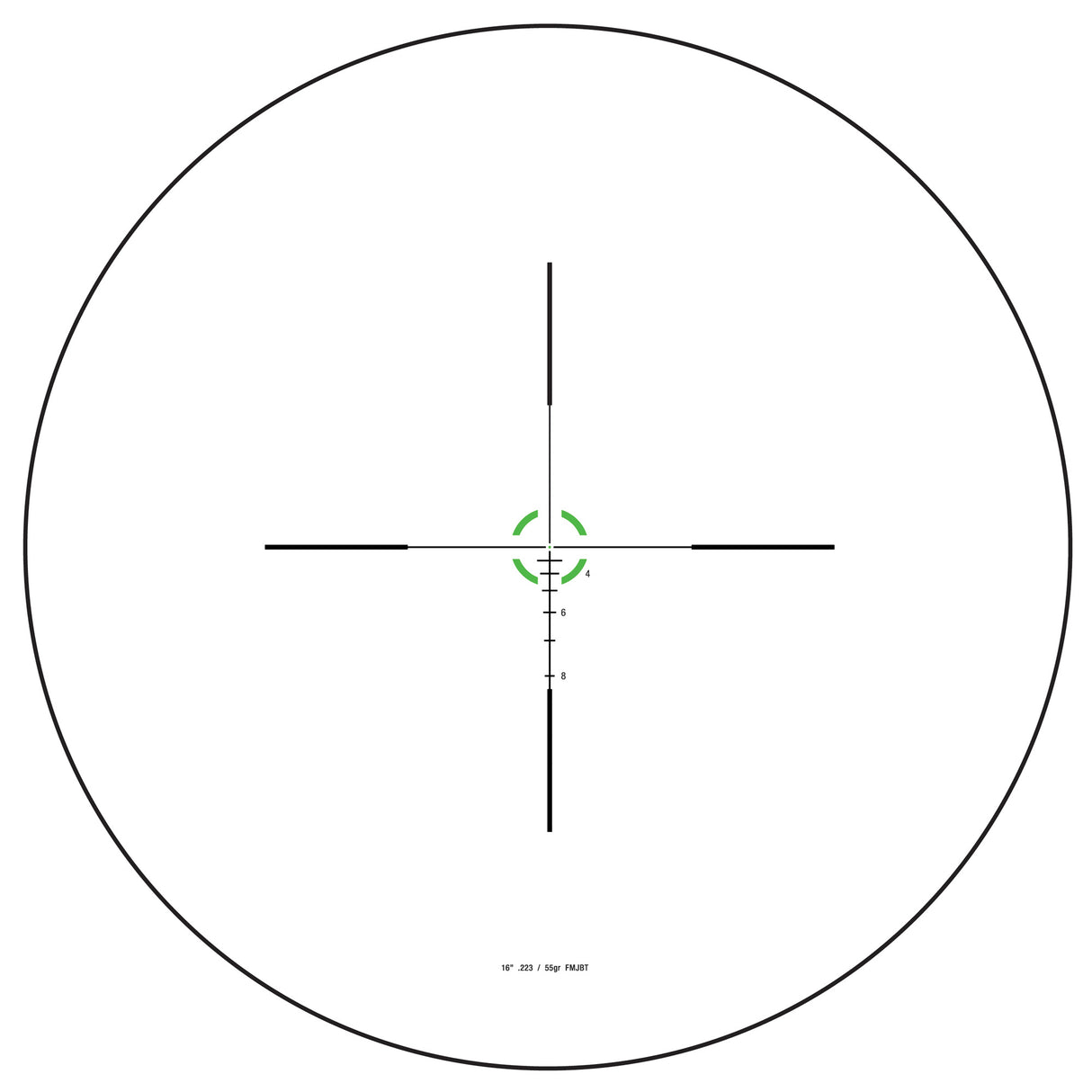 Trijicon Credo 1-6x24 SFP BDC Green Riflescope (CR624-C-2900016, 719307403031) - 4