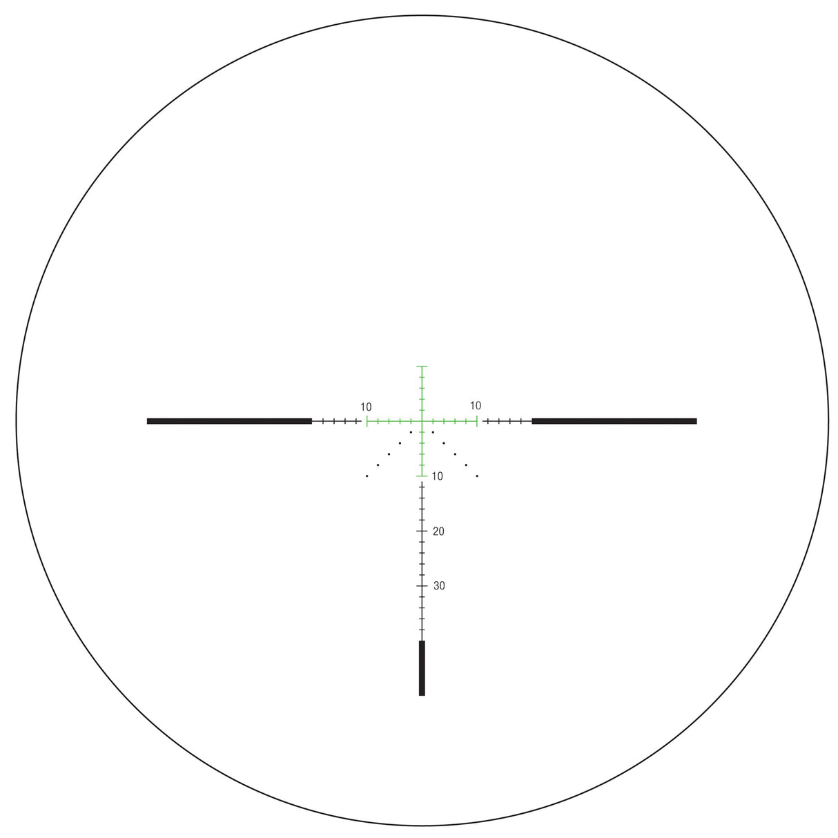 Trijicon Credo 3-9x40 SFP Riflescope with Green MOA Reticle (MPN: CR940-C-2900040, UPC: 719307403147) - 4