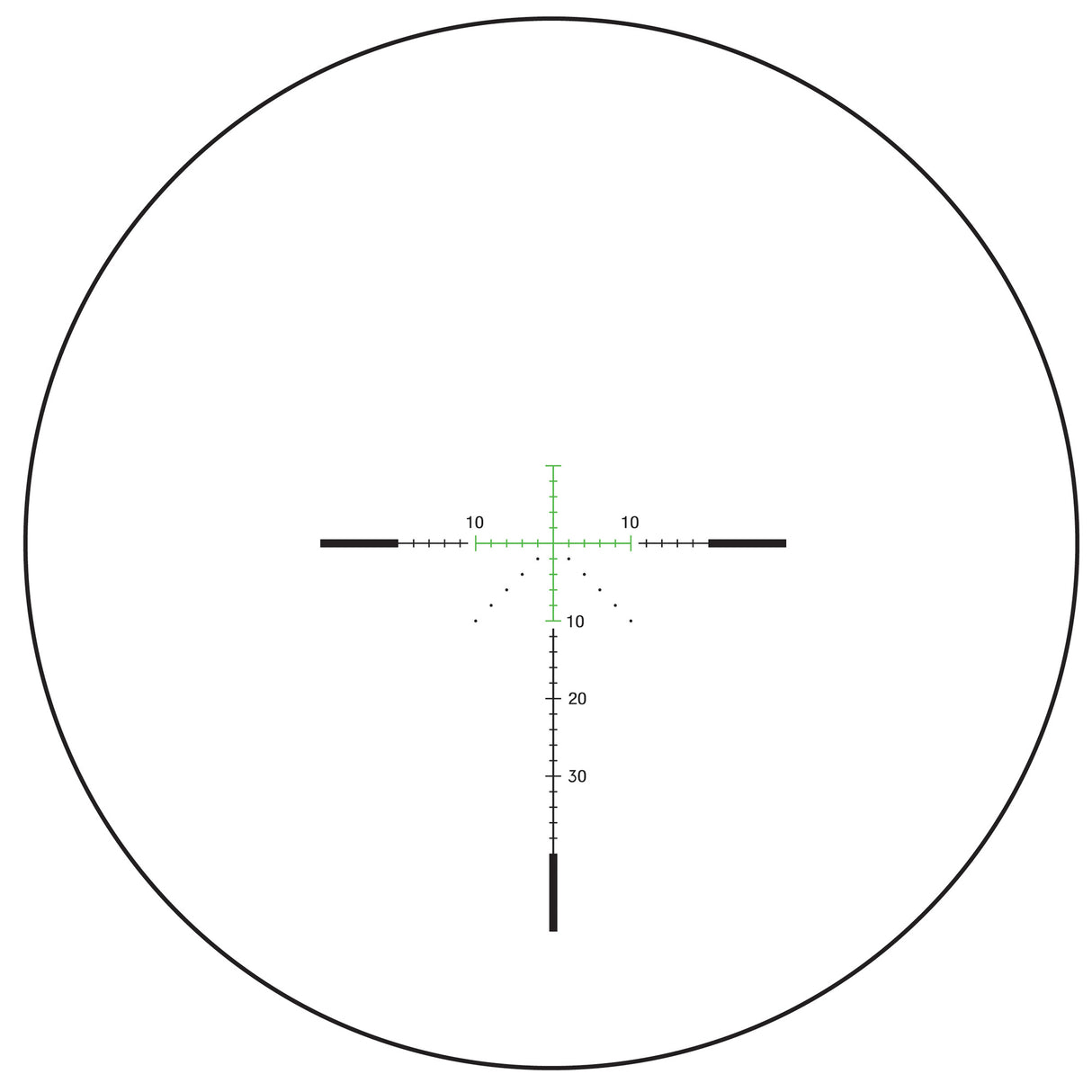 Trijicon Credo HX 2.5-10x56 Riflescope with MOA Green Reticle (CRHX1056-C-2900028) - 4