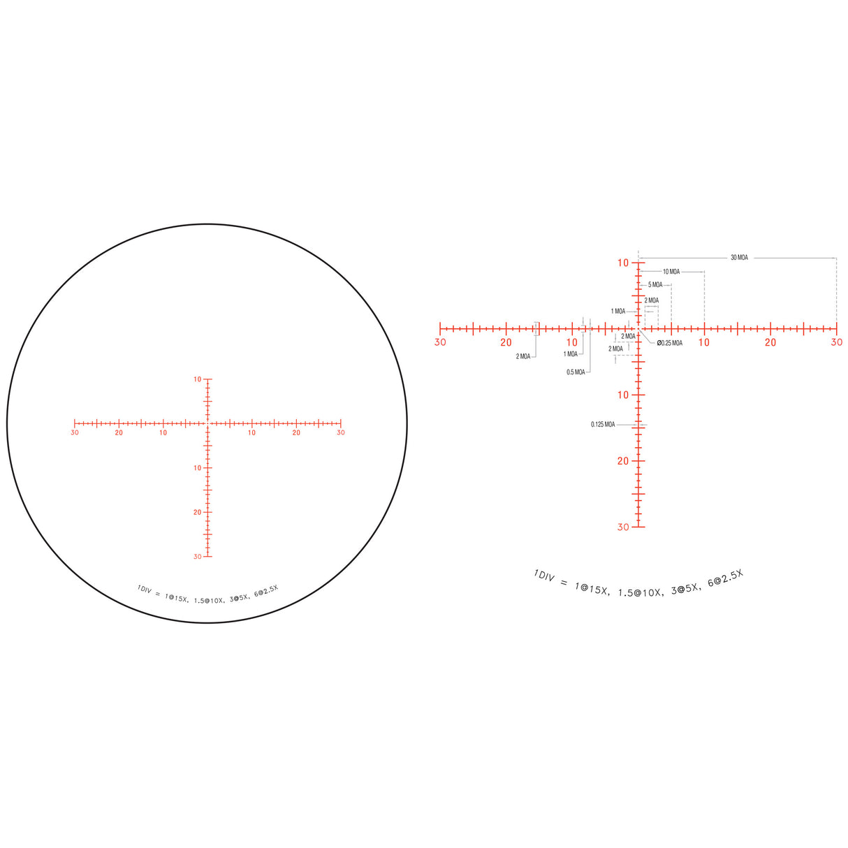 Trijicon Credo HX 2.5-15x56mm SFP Riflescope with Red MOA Center Dot - CRHX1556-C-2900035 - 4