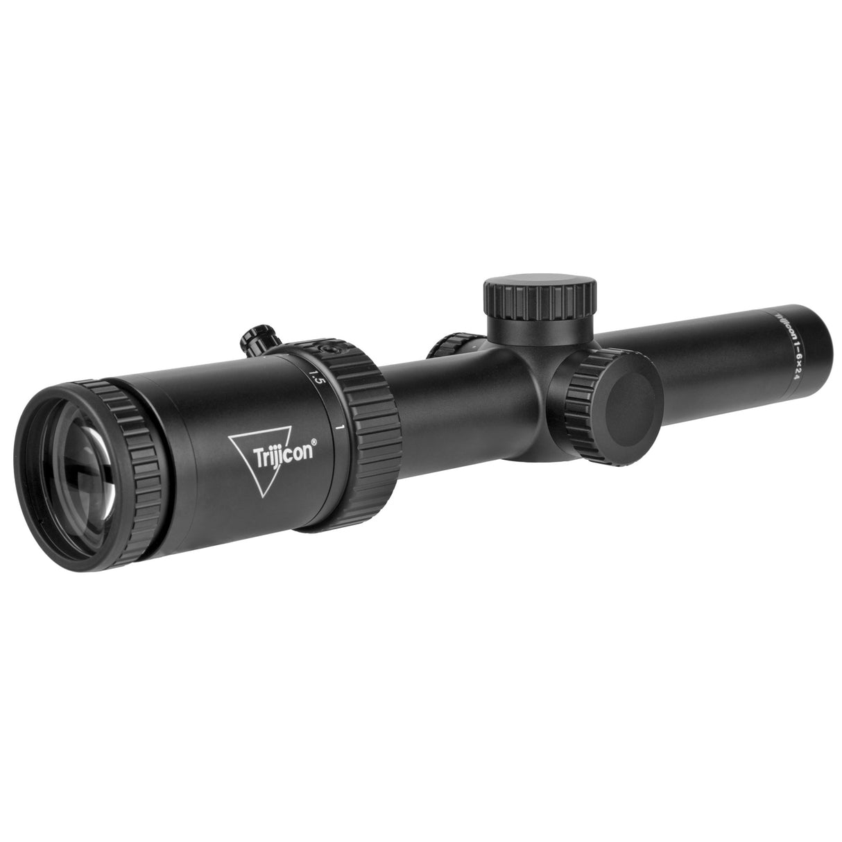 Trijicon Credo HX 1-6x24 Riflescope for hunting, featuring a Red BDC 223 Reticle, lightweight durability, and brilliant illumination.