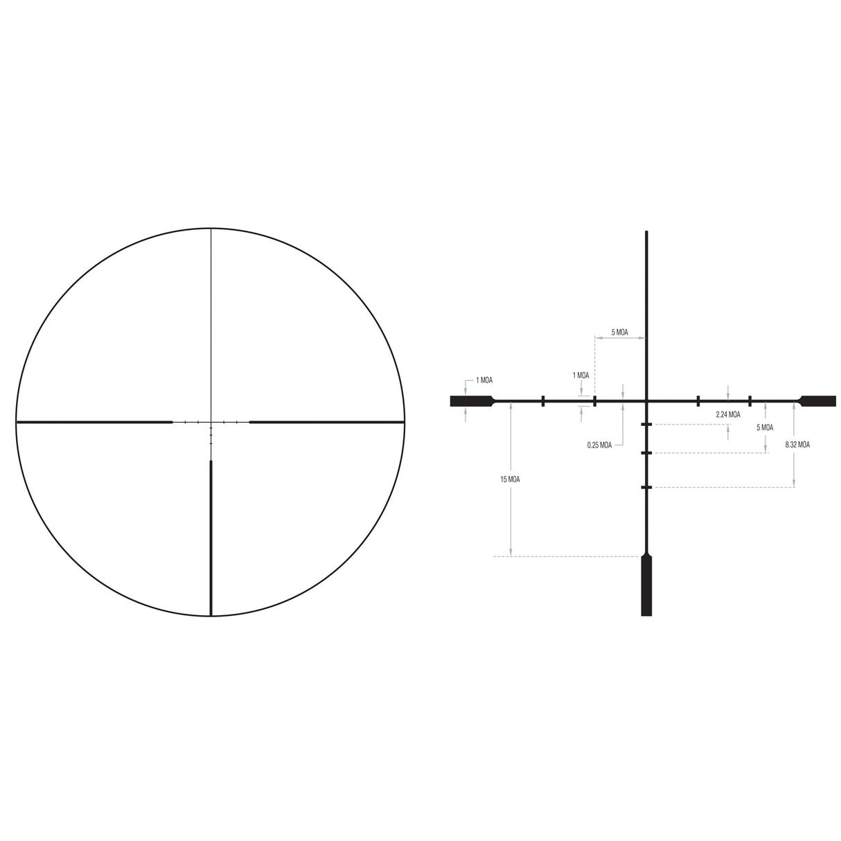 Trijicon Huron 3-9x40 BDC Hunter Riflescope (HR940-C-2700006) UPC: 719307402942 - 4